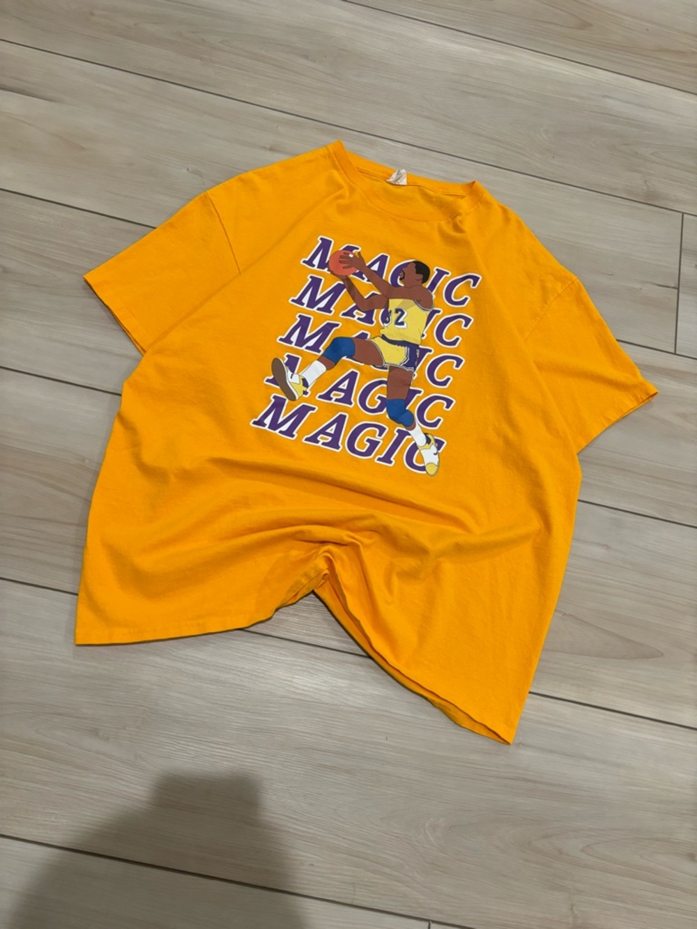 Vintage Los Angeles Lakers Magic Johnson NBA Shirt